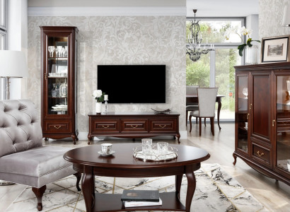 Sideboard Schrank rtv Fernsehe tv Holz Möbel Braun Lowboard Ständer